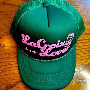 La Croix lover trucker hat. New.